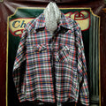 Vintage Permanent Press 70s-80s Plaid Pearl Snap