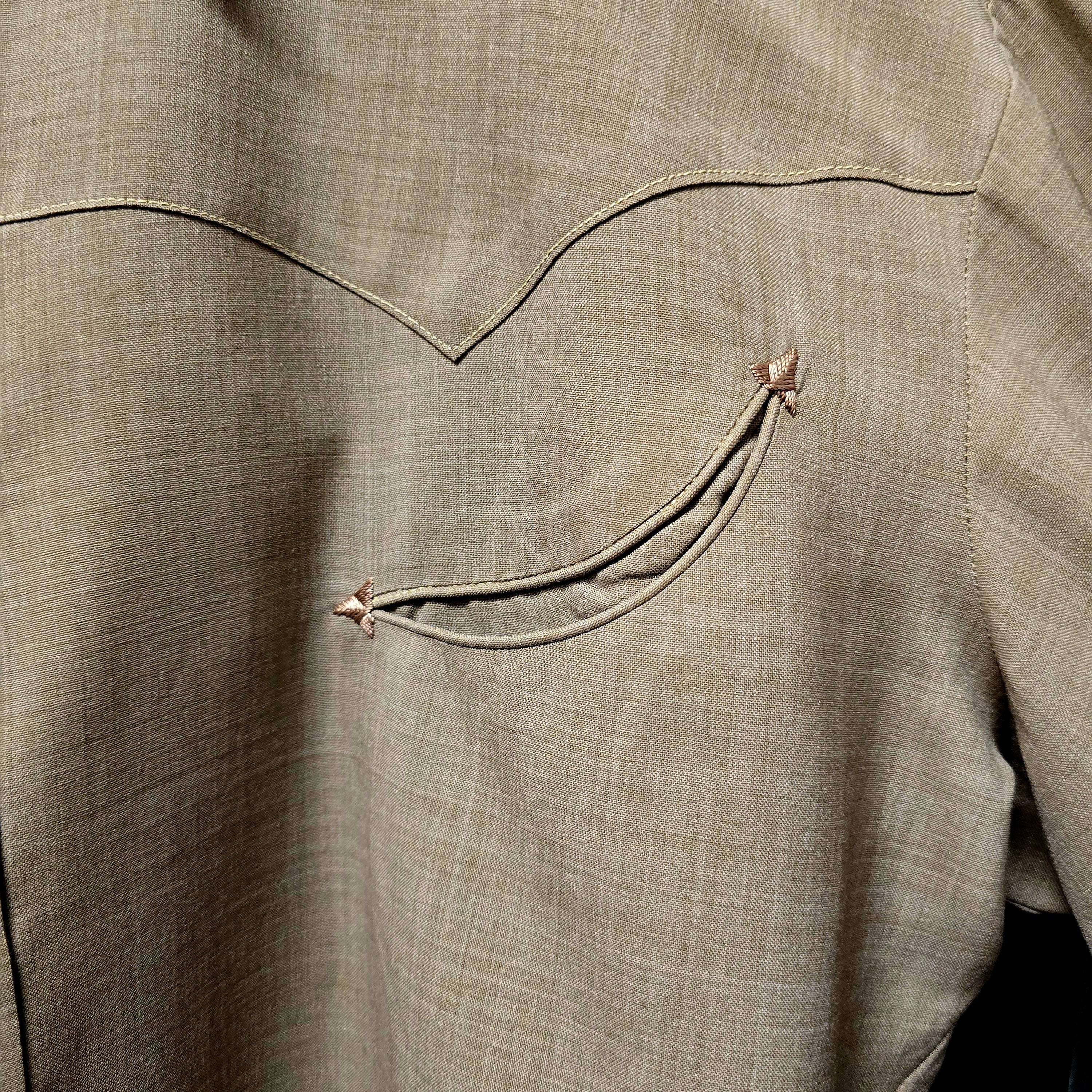 Vintage 1960s Nudie Cohn Peal Snap Shirt