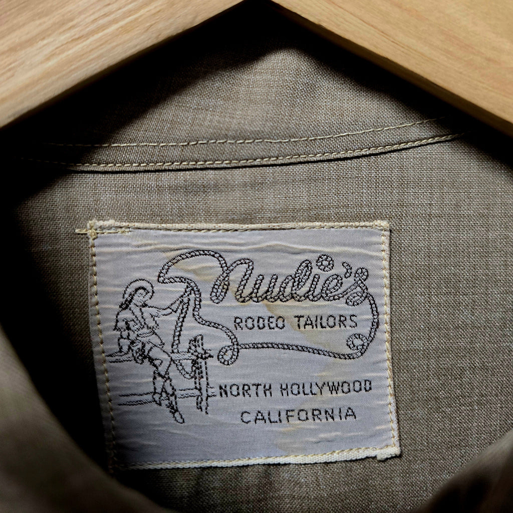 Vintage 1960s Nudie Cohn Peal Snap Shirt