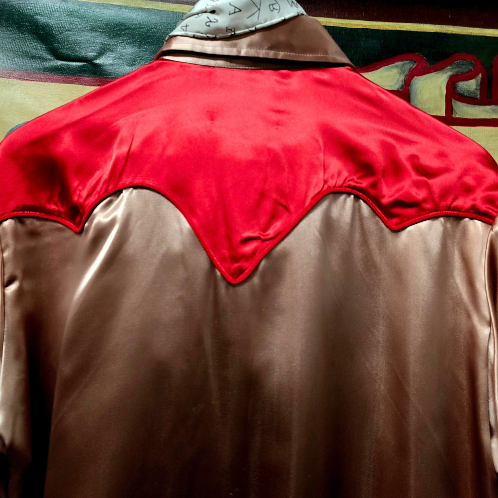 Vintage 1960-70s MWG Satin Pearl Snap