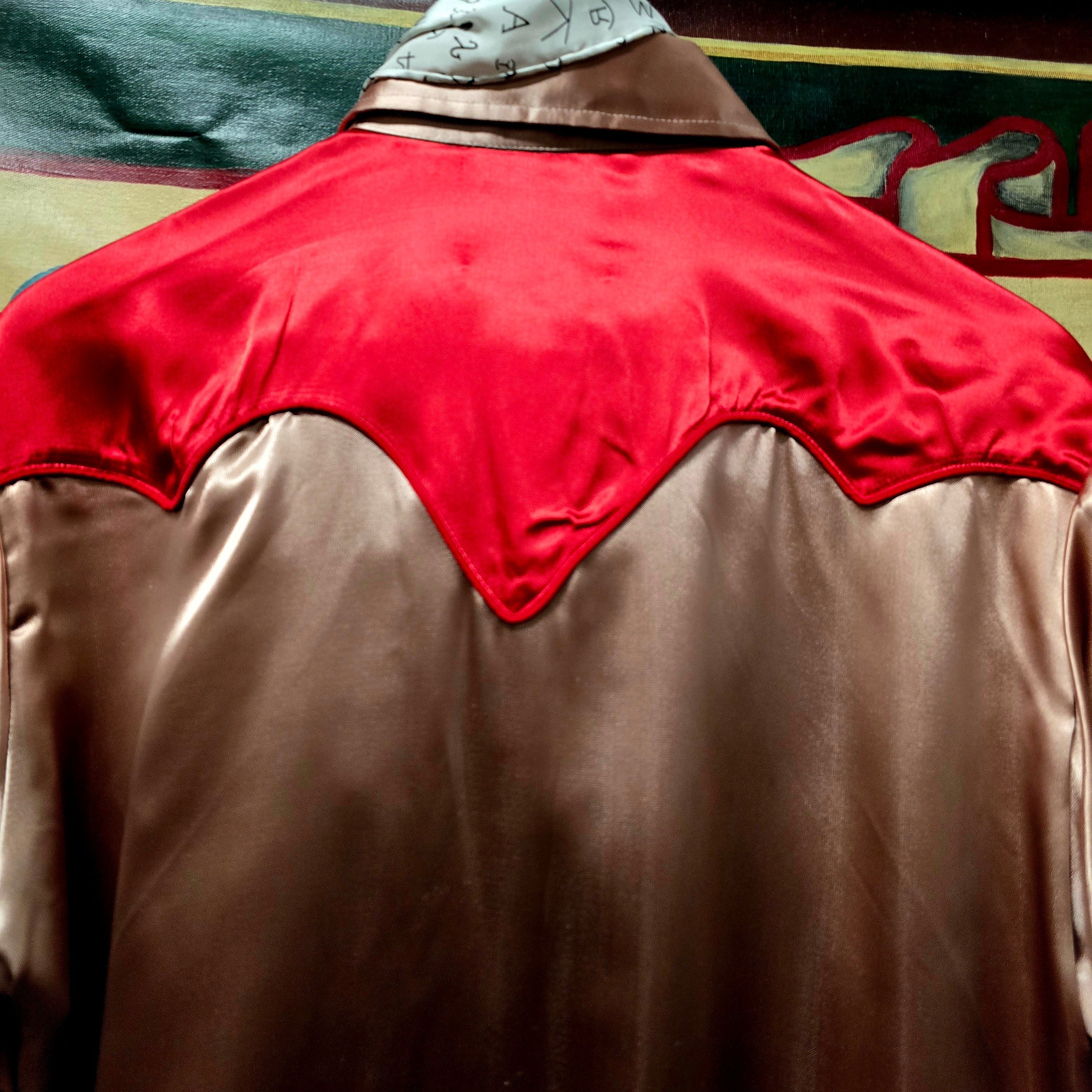 Vintage 1960-70s MWG Satin Pearl Snap