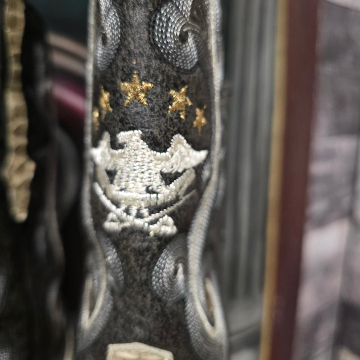 Python Cowboy Nasa Vintage El General Python Cowboy Boots – The Rockin' Cowboy
