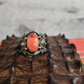 Vintage  Spiny Oyster Silver Ring