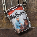 Art By Amy Marlboro Man Cowboy Necklace