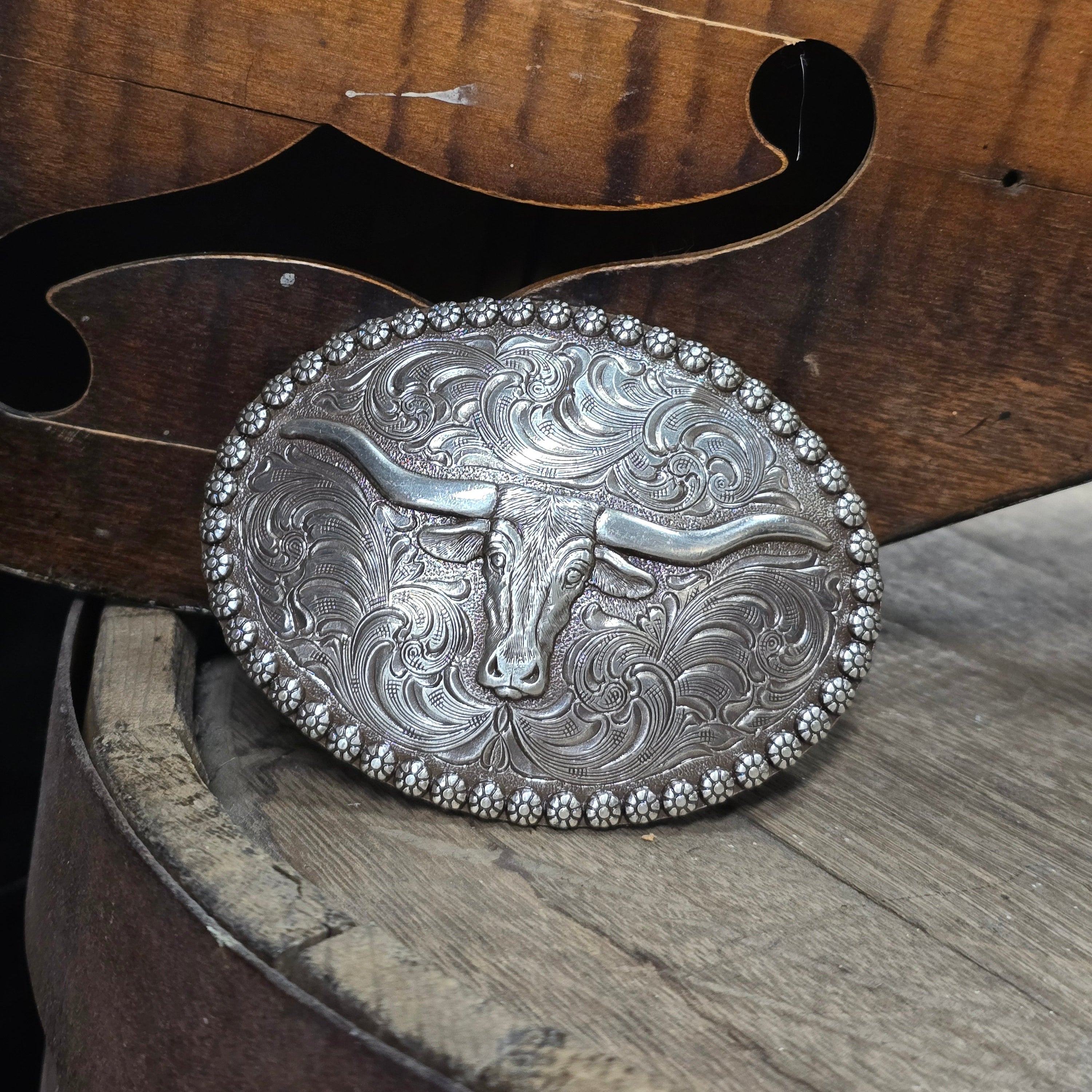 NoconaClassic Western Heritage  Longhorn Buckle