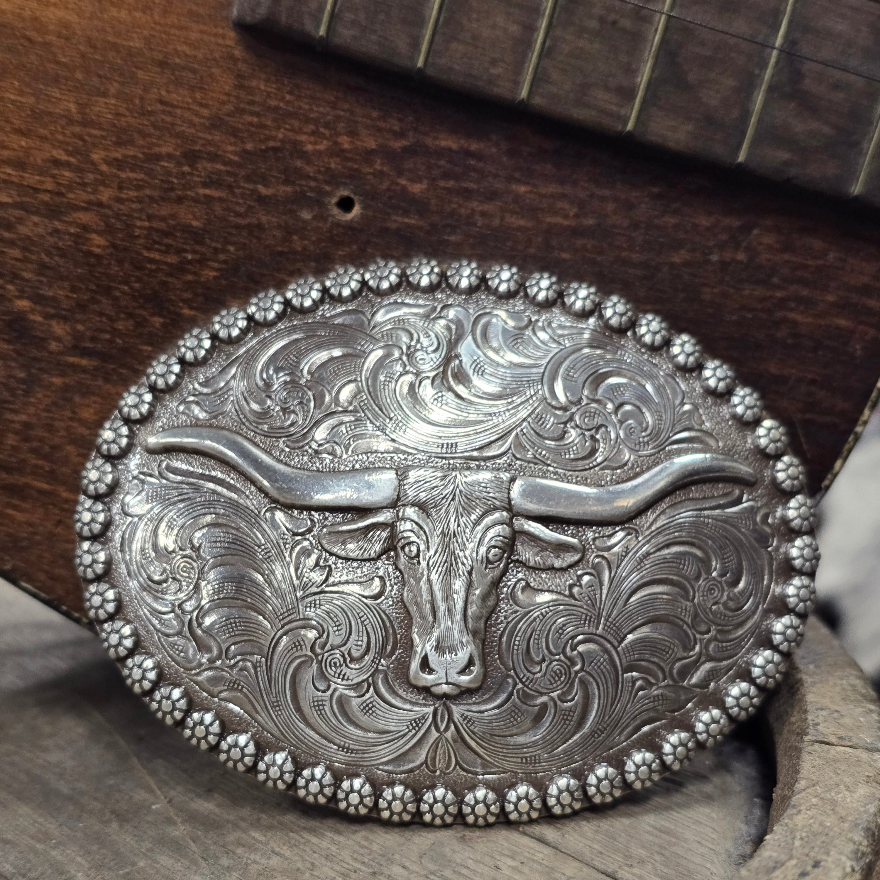 NoconaClassic Western Heritage  Longhorn Buckle