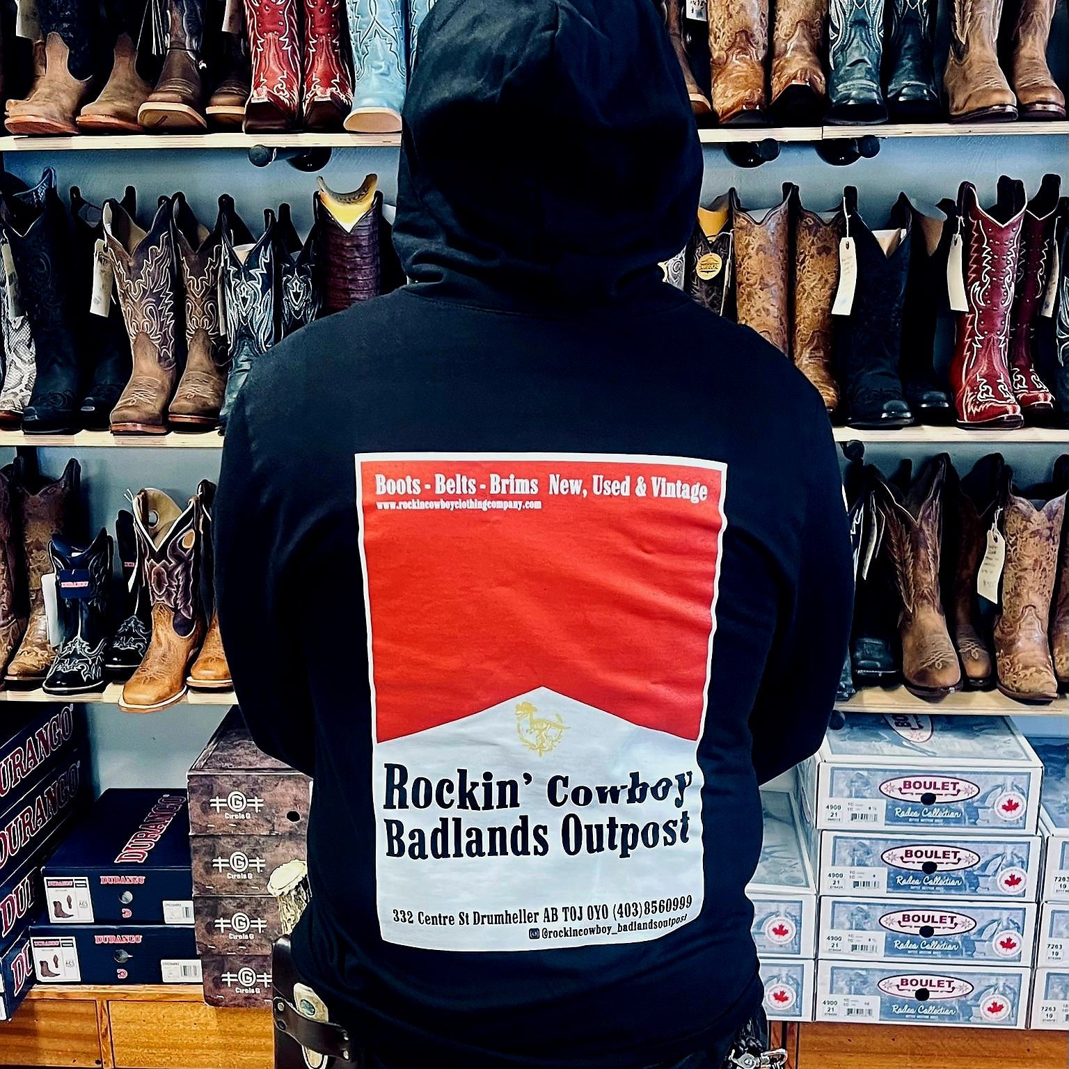 Rockin' Cowboy "Smokin" Badlands Hoodie