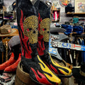 One Of a kind Kurtman Designs Swarovski Woman's Skull Boots
