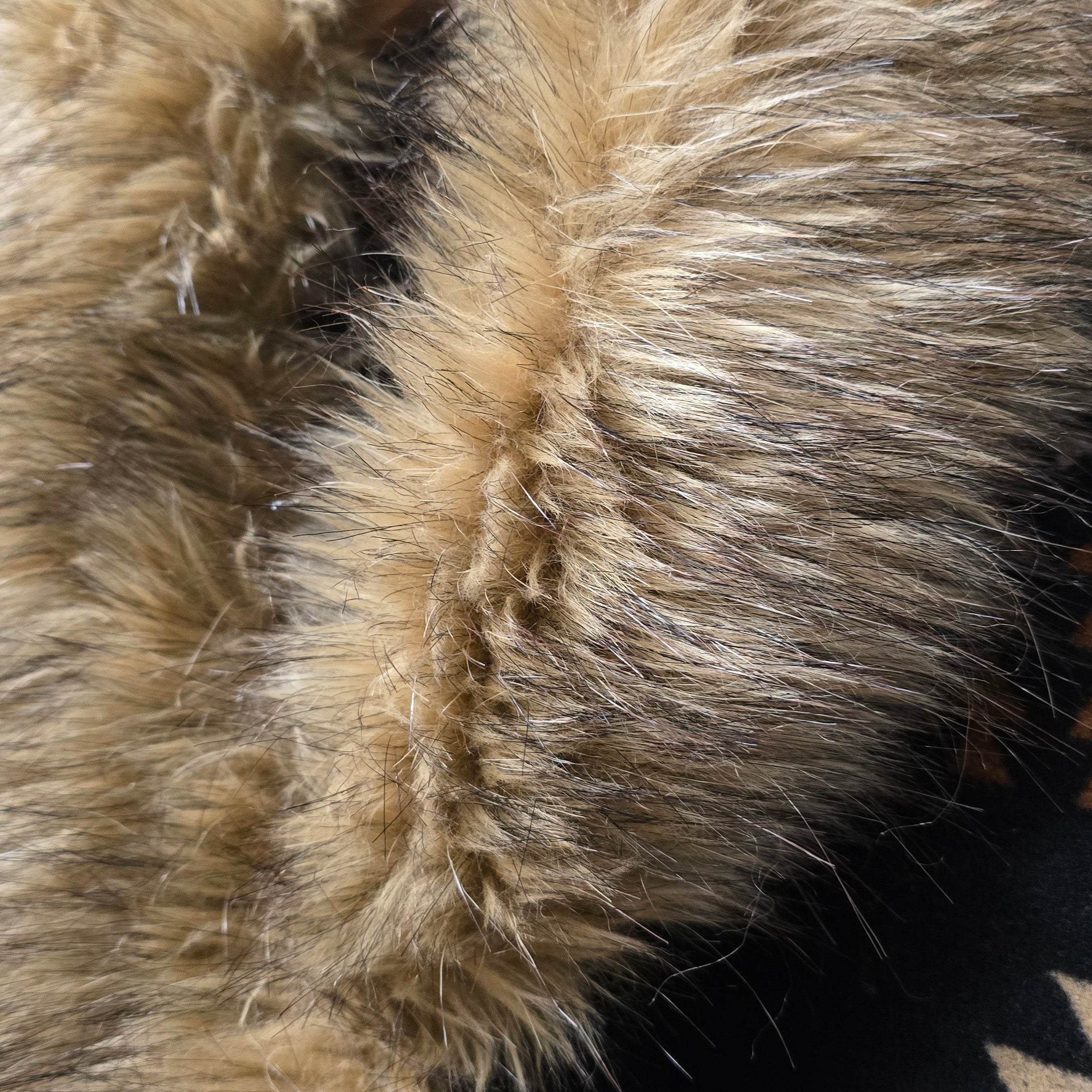 Lucky & Blessed Southwest Faux Fur Winter Coat