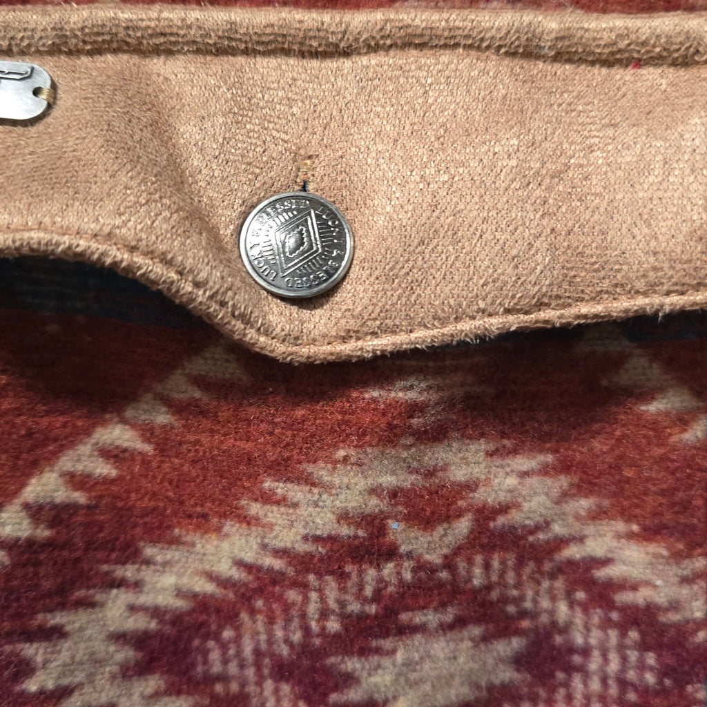 Lucky & Blessed Southwest Faux Fur Winter Coat