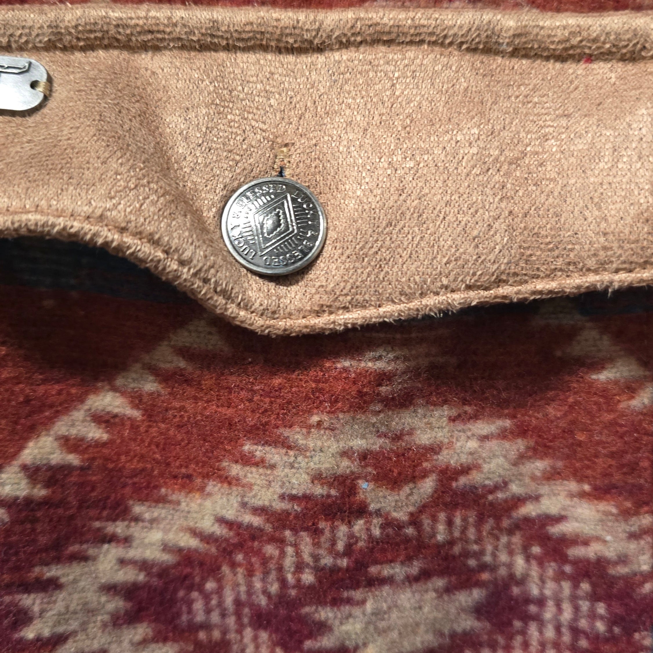 Lucky & Blessed Southwest Faux Fur Winter Coat