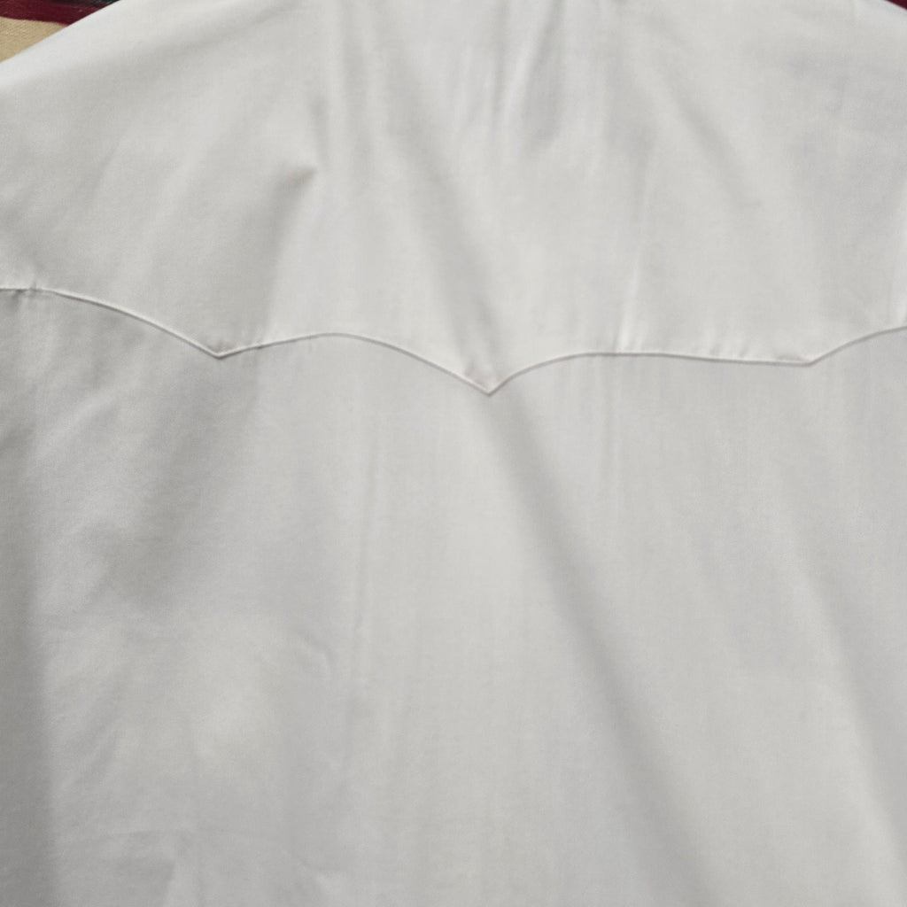 Rockin’ Cowboy Classic White Pearl Snap