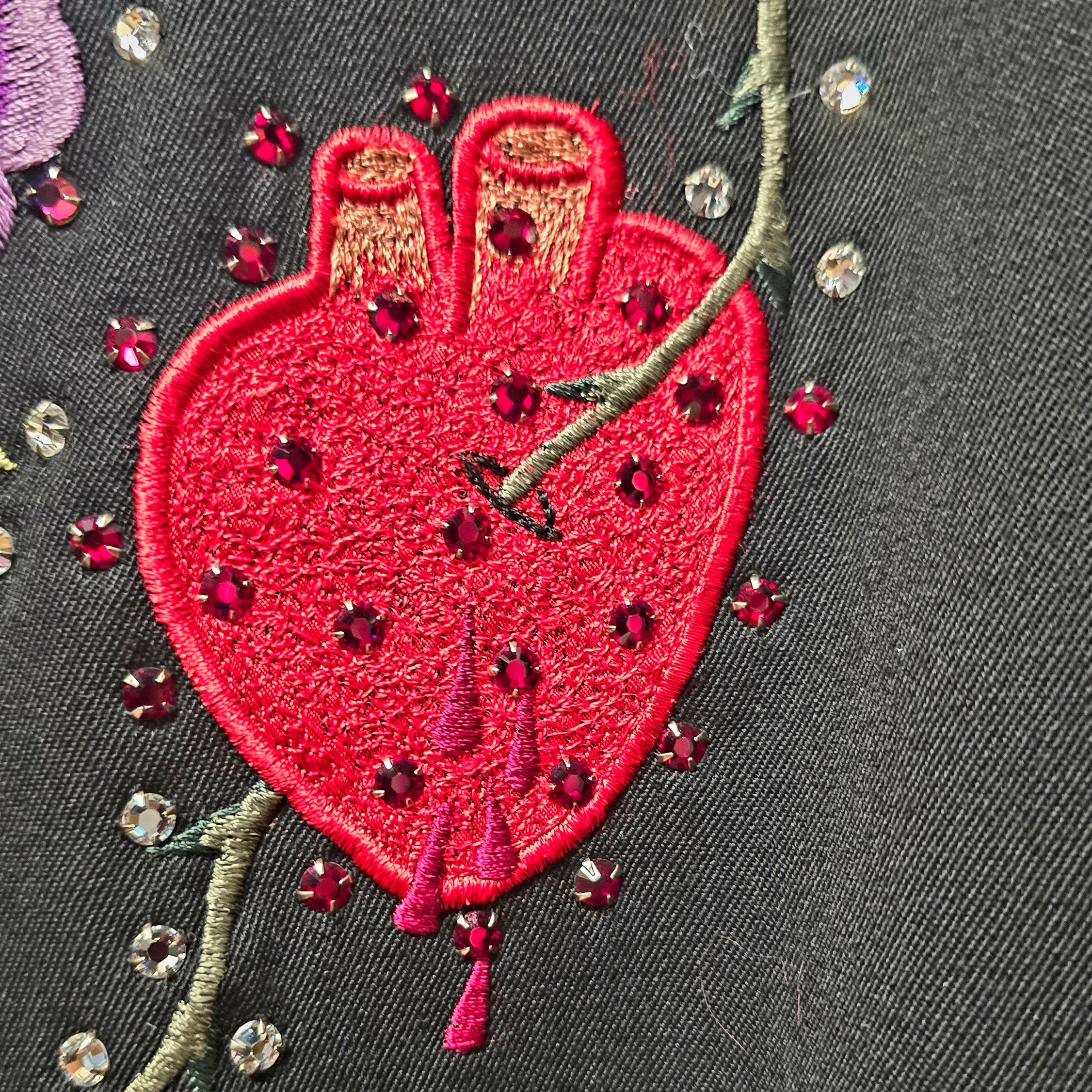 Custom Mauel Cuevas "Sacred Heart" Suit Jacket