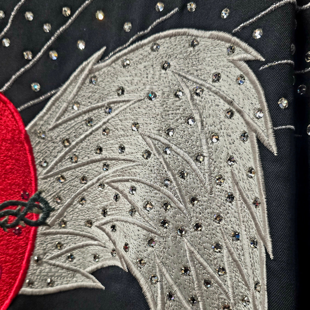 Custom Mauel Cuevas "Sacred Heart" Suit Jacket