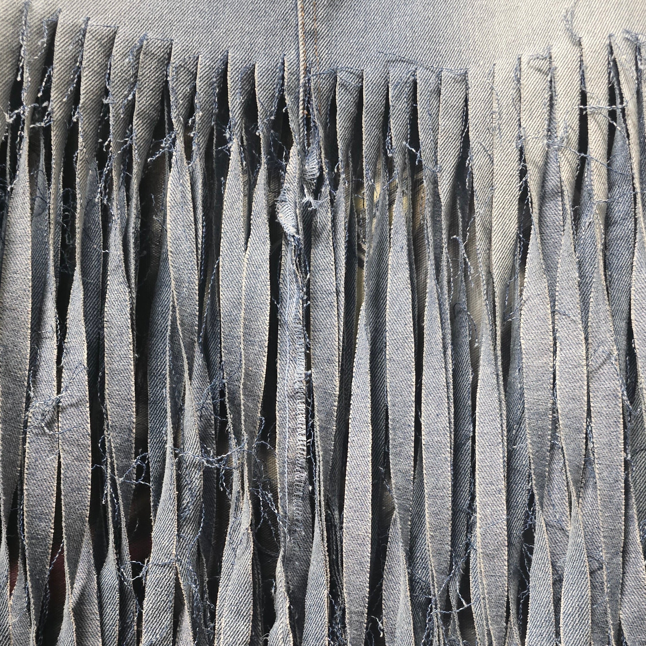 Vocal Ripped Fringe Skirt