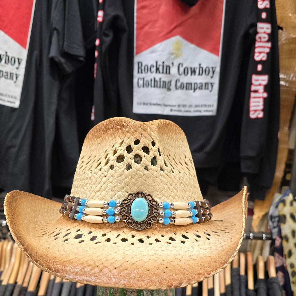 The Badlands Festival  Faux Straw Hat