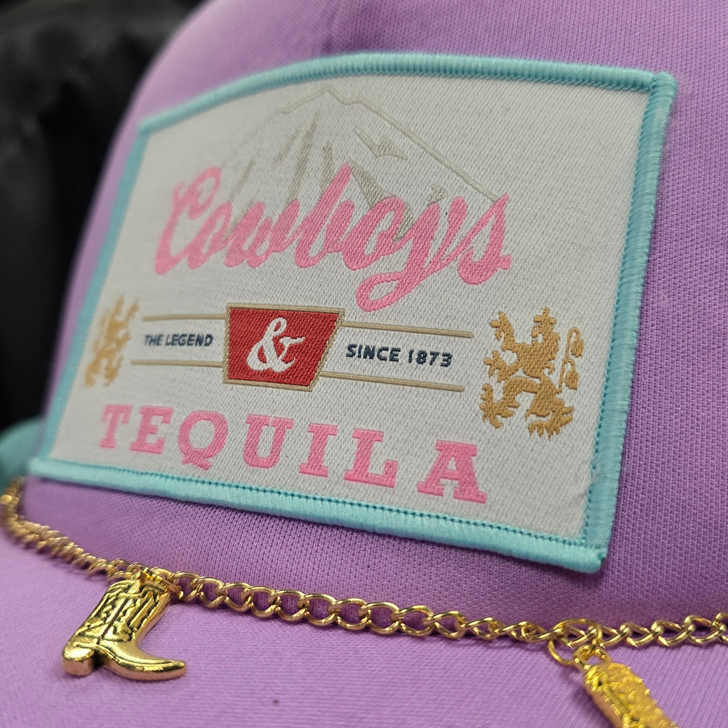 The "Cowboys &Tequila" Trucker Hat