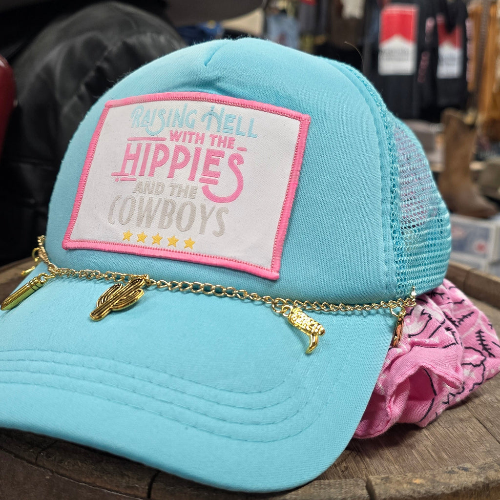 K.T.’s Cowgirl Collection: The "Hippies & Cowboys" Trucker
