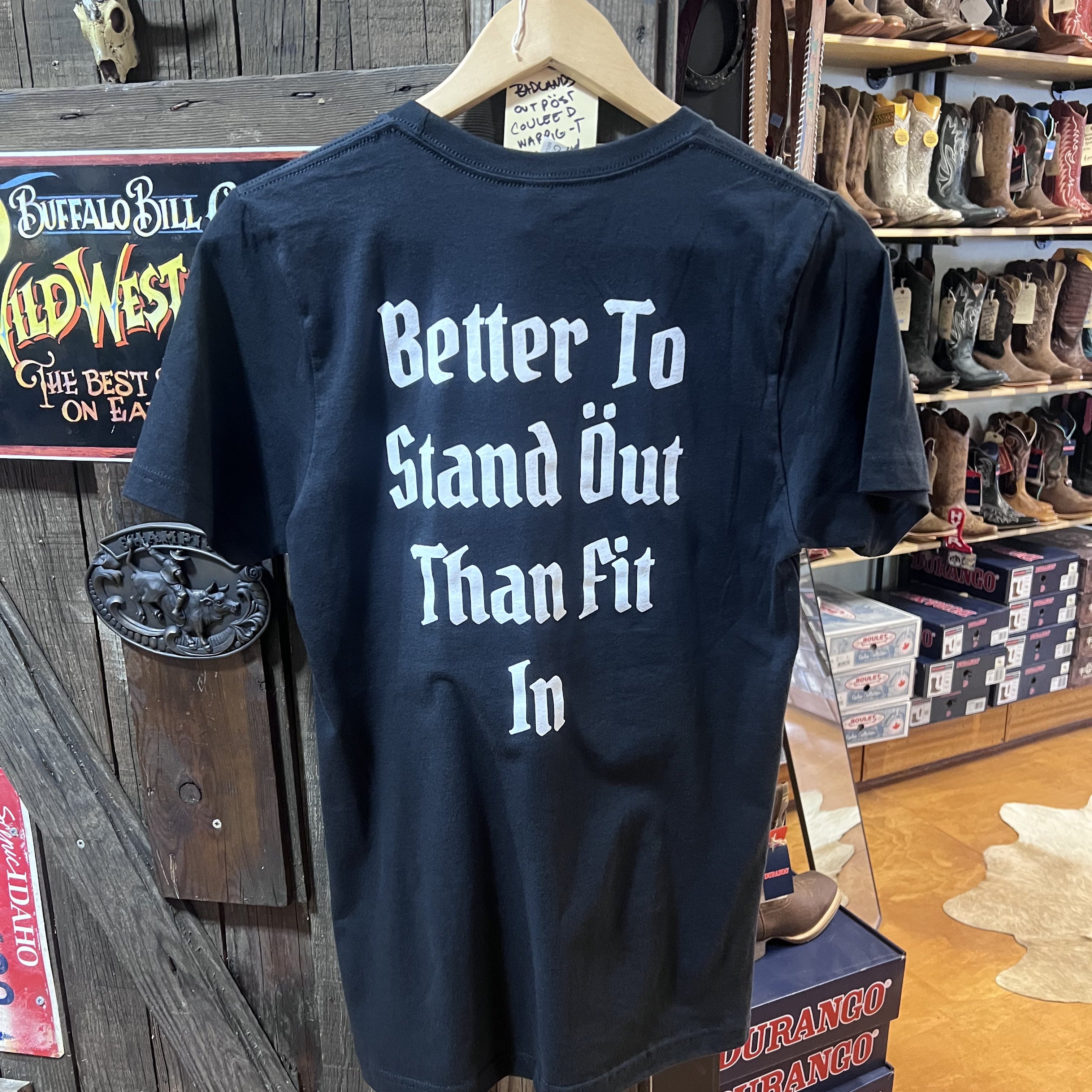Rockin' Cowboy Badlands Outpost Lemmy T-Shirt