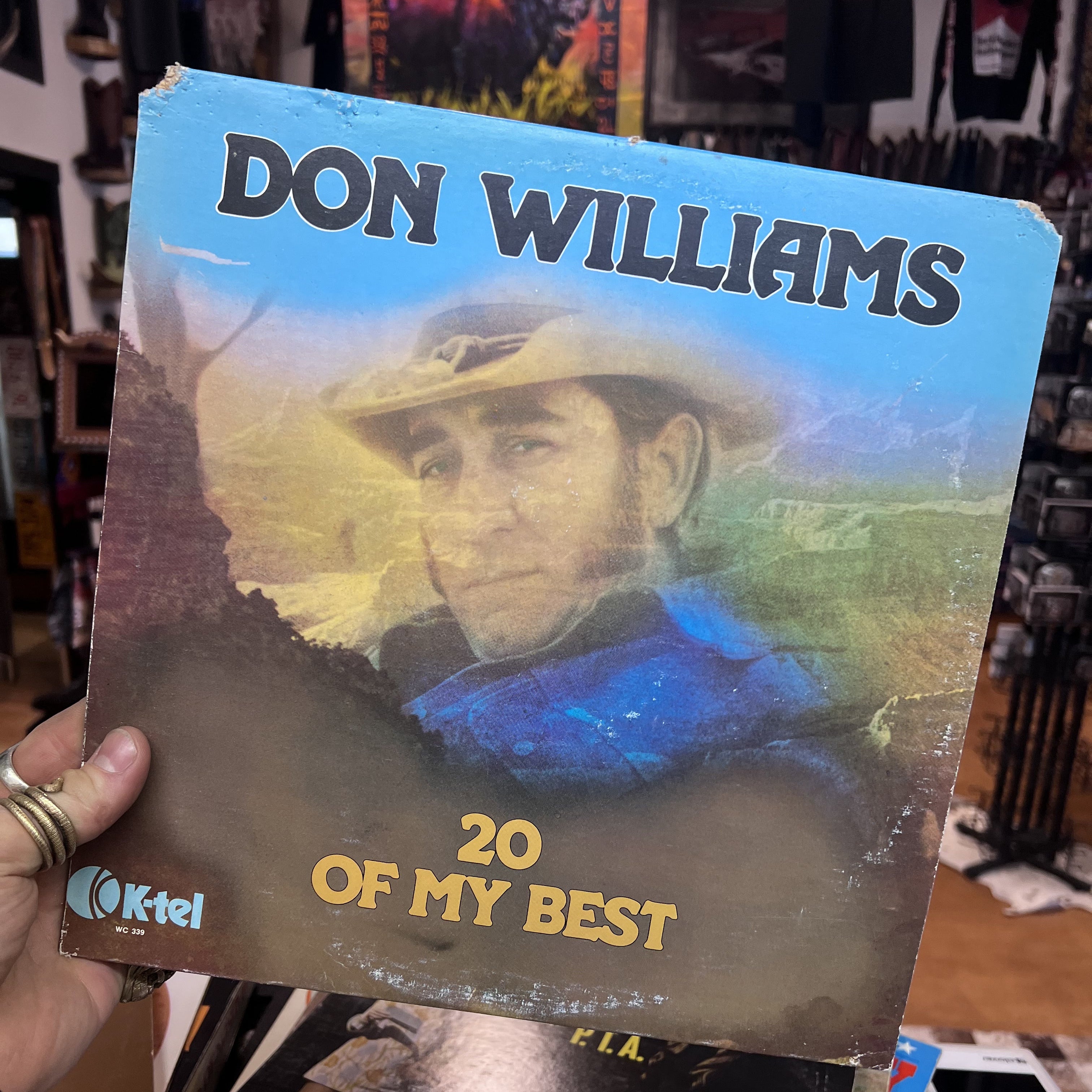 K-tel Don Williams 20 Of My Best 1978