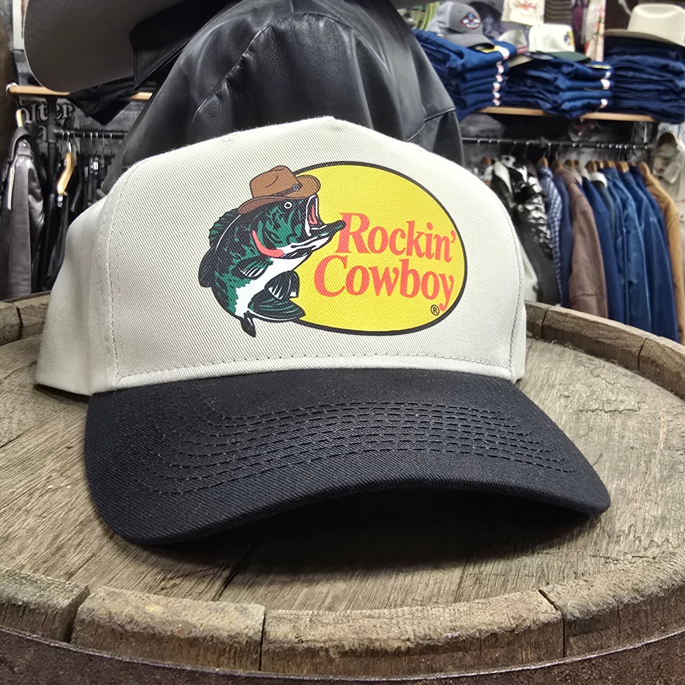 Rockin’ Cowboy "Bass" Trucker Hat