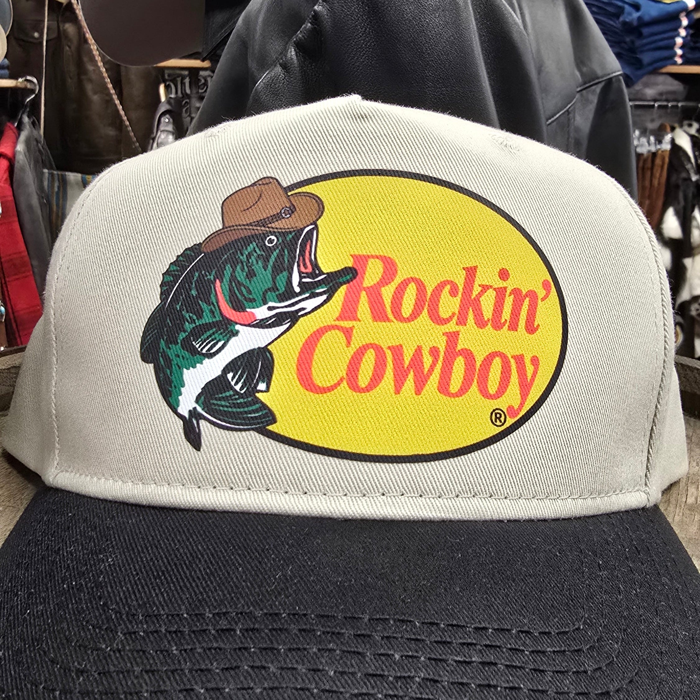 Rockin’ Cowboy "Bass" Trucker Hat