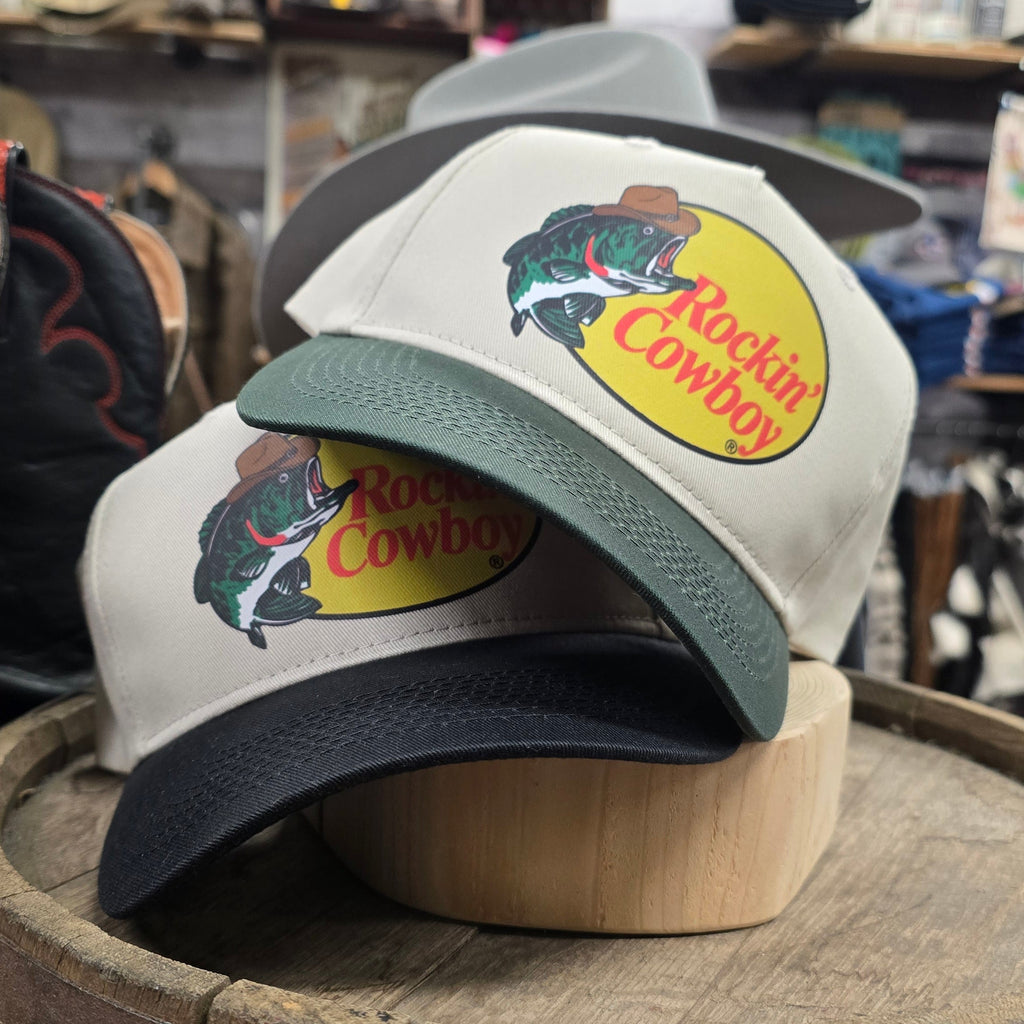Rockin’ Cowboy "Bass" Trucker Hat