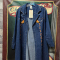 Ethyl Denim Long Duster Jacket