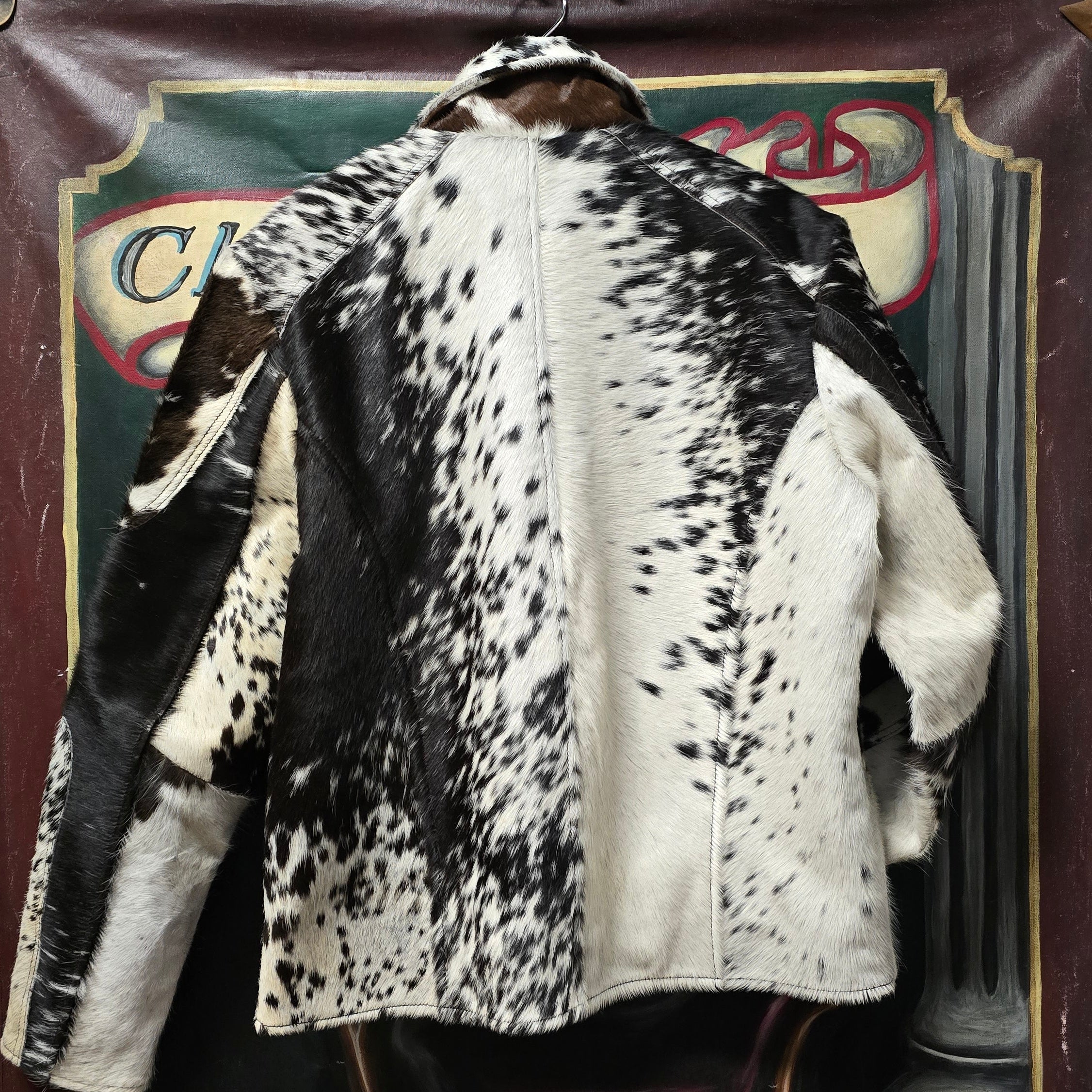 Rockin' Cowboy: "Hair On Calf" Moto Jacket
