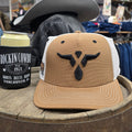 Wrangler Western Mesh-Back Snapback Saddle Brown