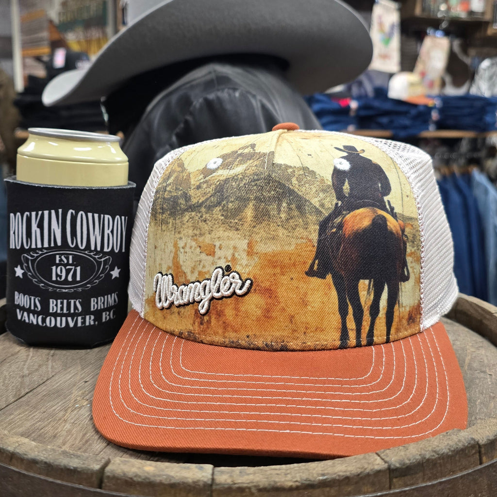 Wrangler Western Mesh-Back Snapback The Ryder