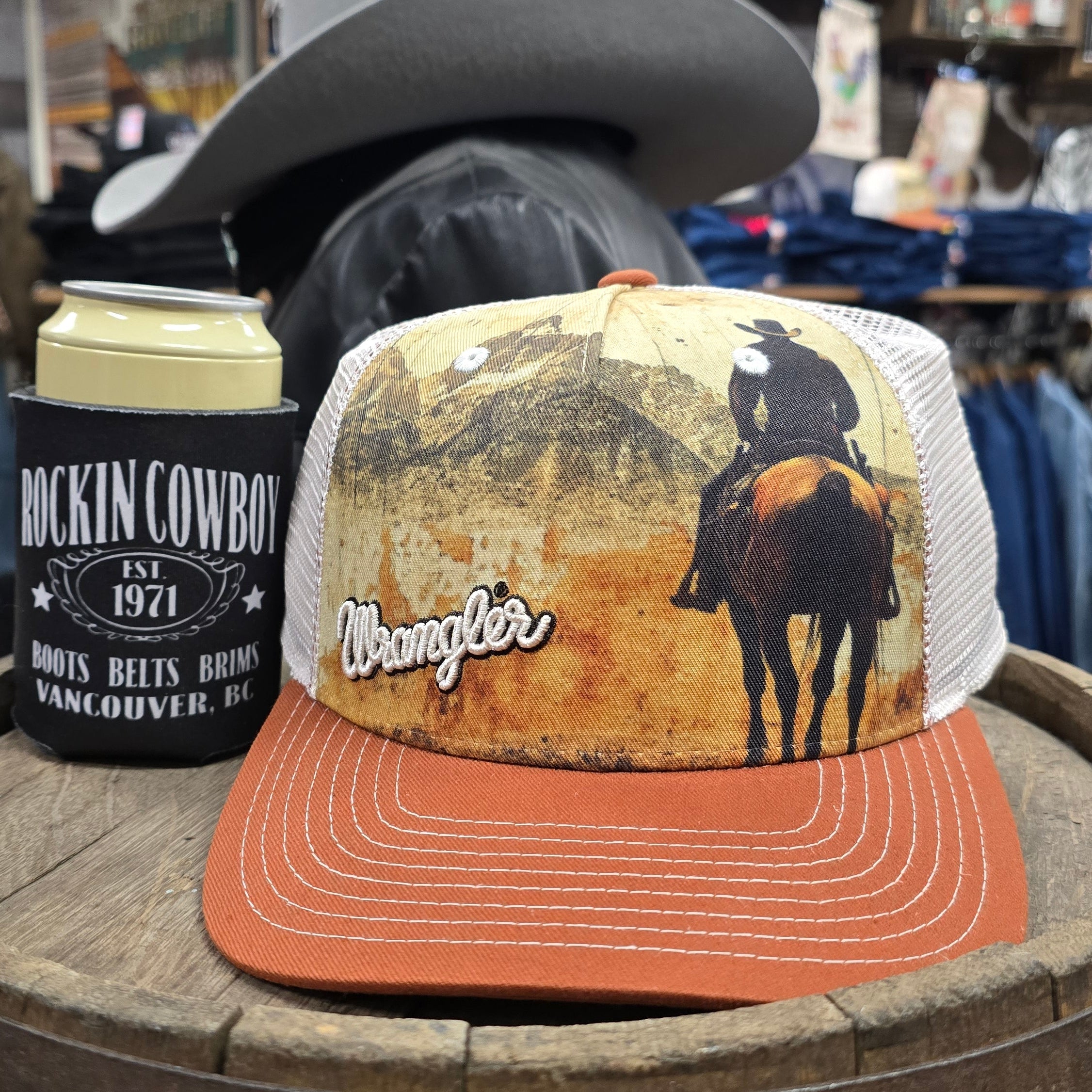 Wrangler Western Mesh-Back Snapback The Ryder