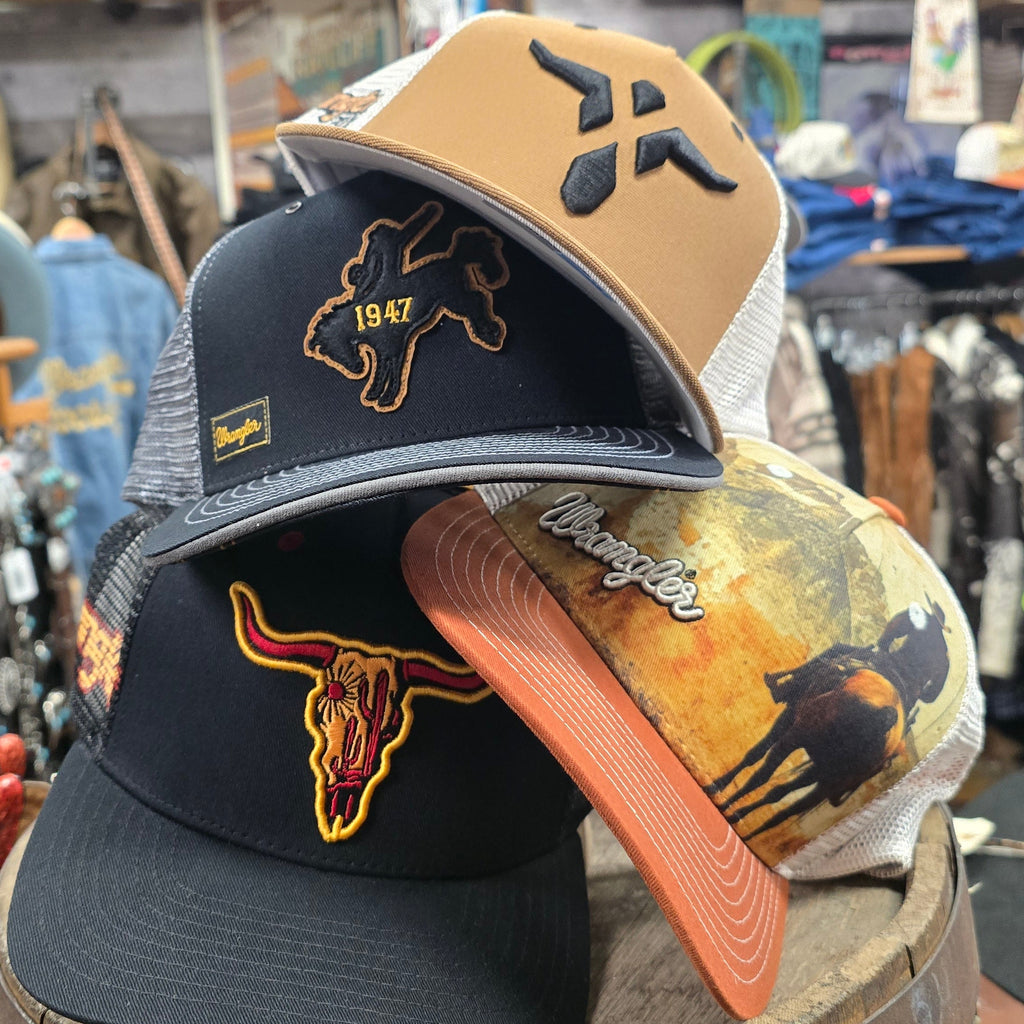 Wrangler Western Mesh-Back Snapback Rodeo