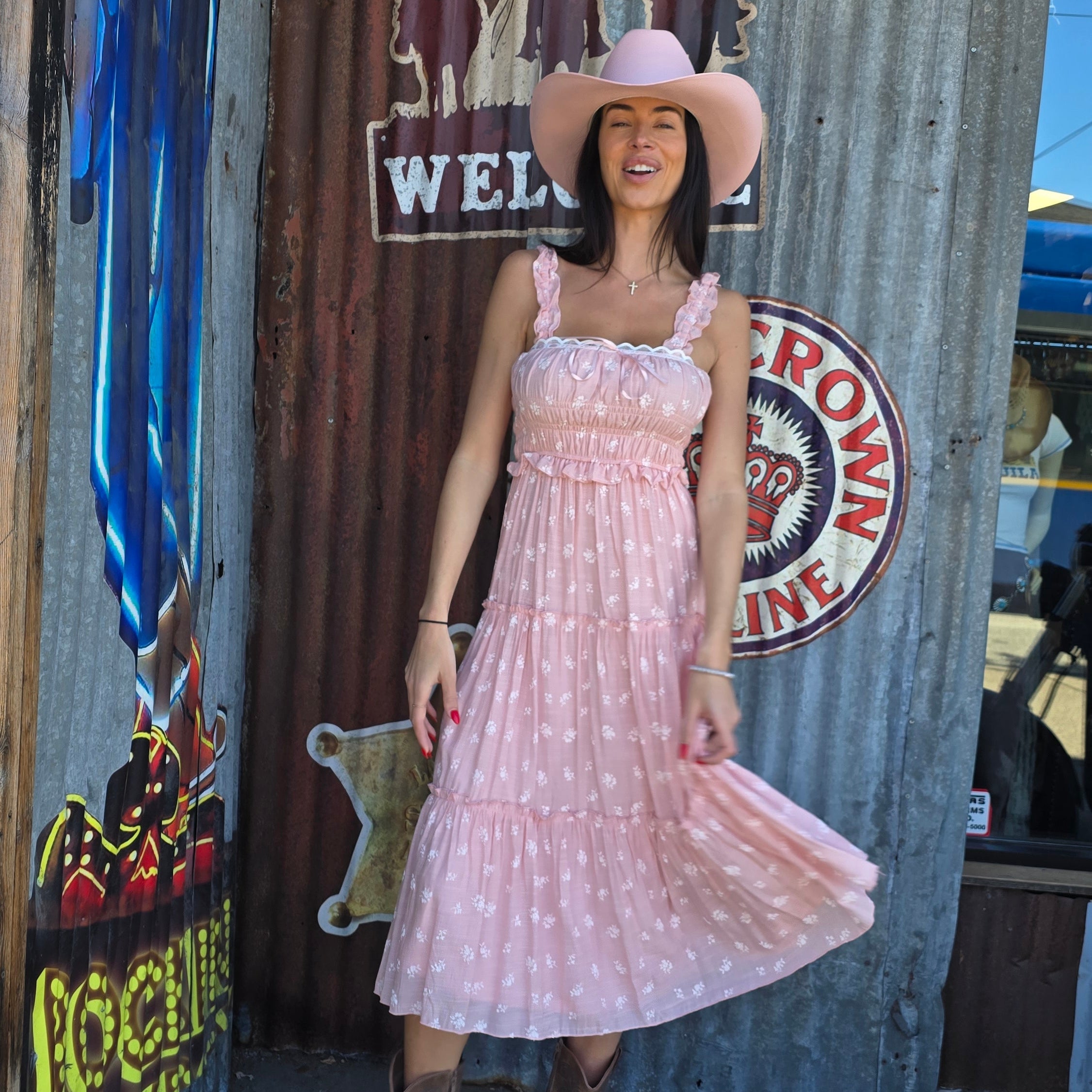 Pink Dolly Summer Dress