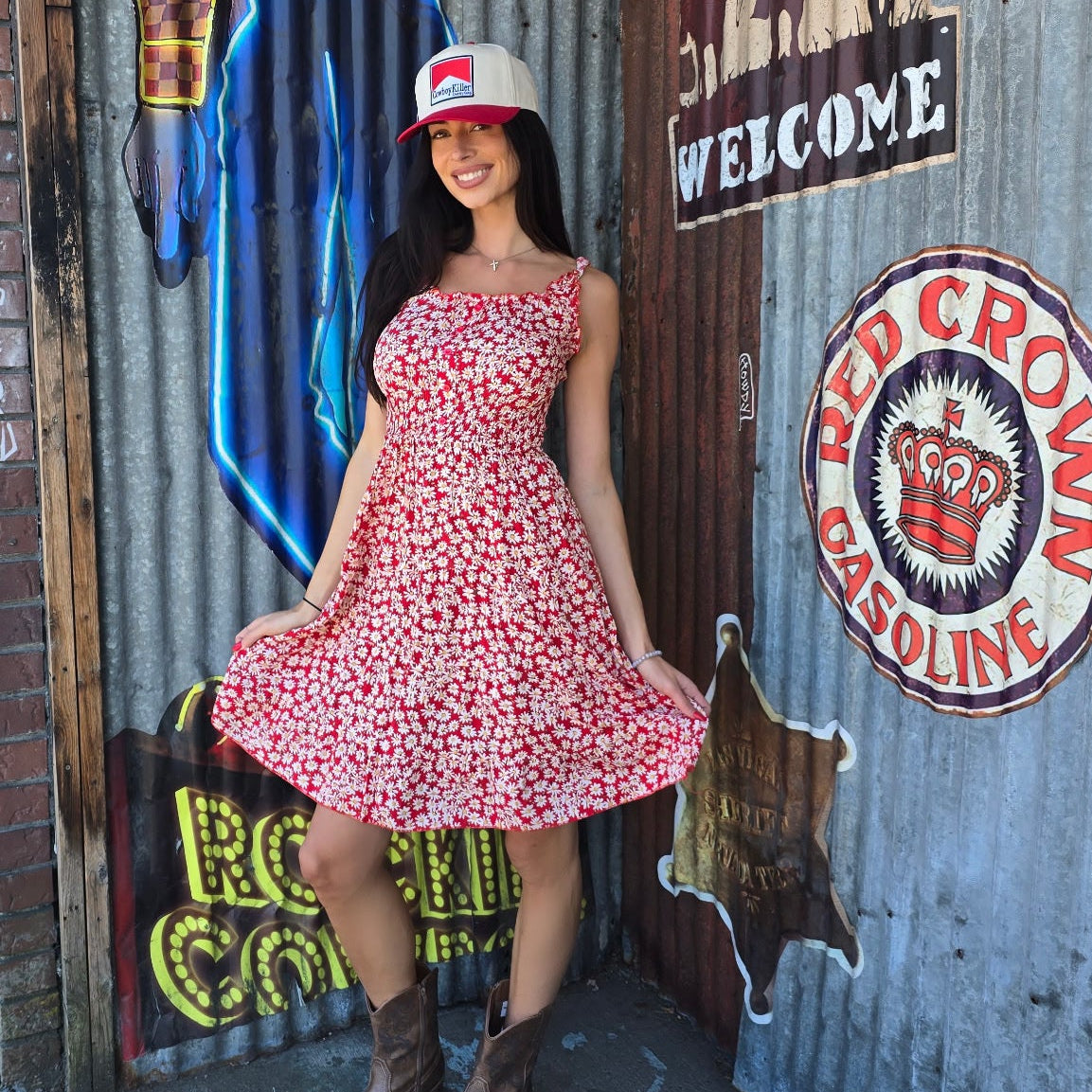 The summer Daisy  Sundress