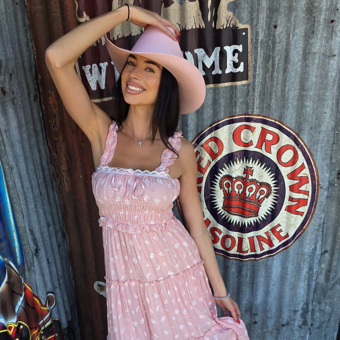 Pink Dolly Summer Dress