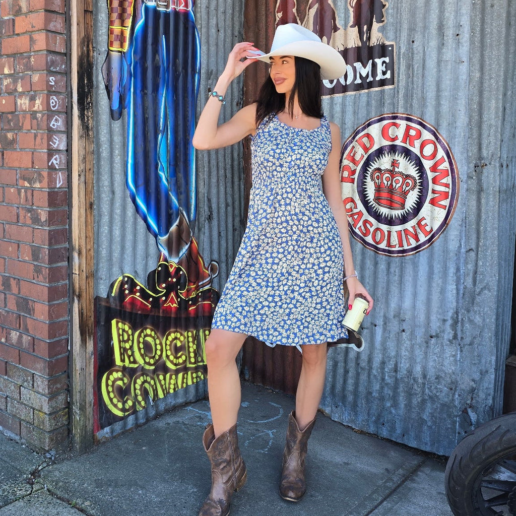 Bluebonnet Summer Dress