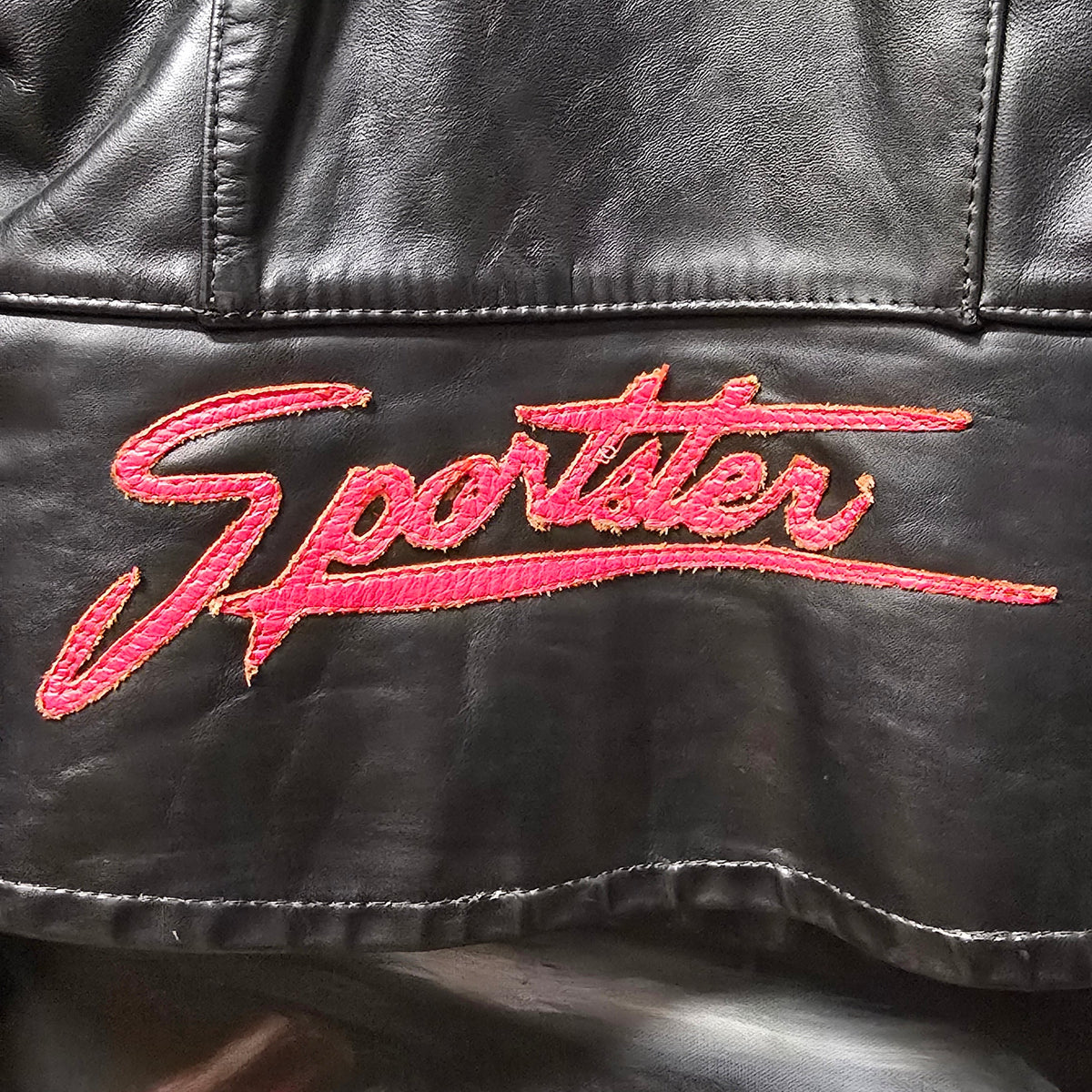 Vintage Treen Custom Leather Women’s "Sportster" Biker Jacket Size XS