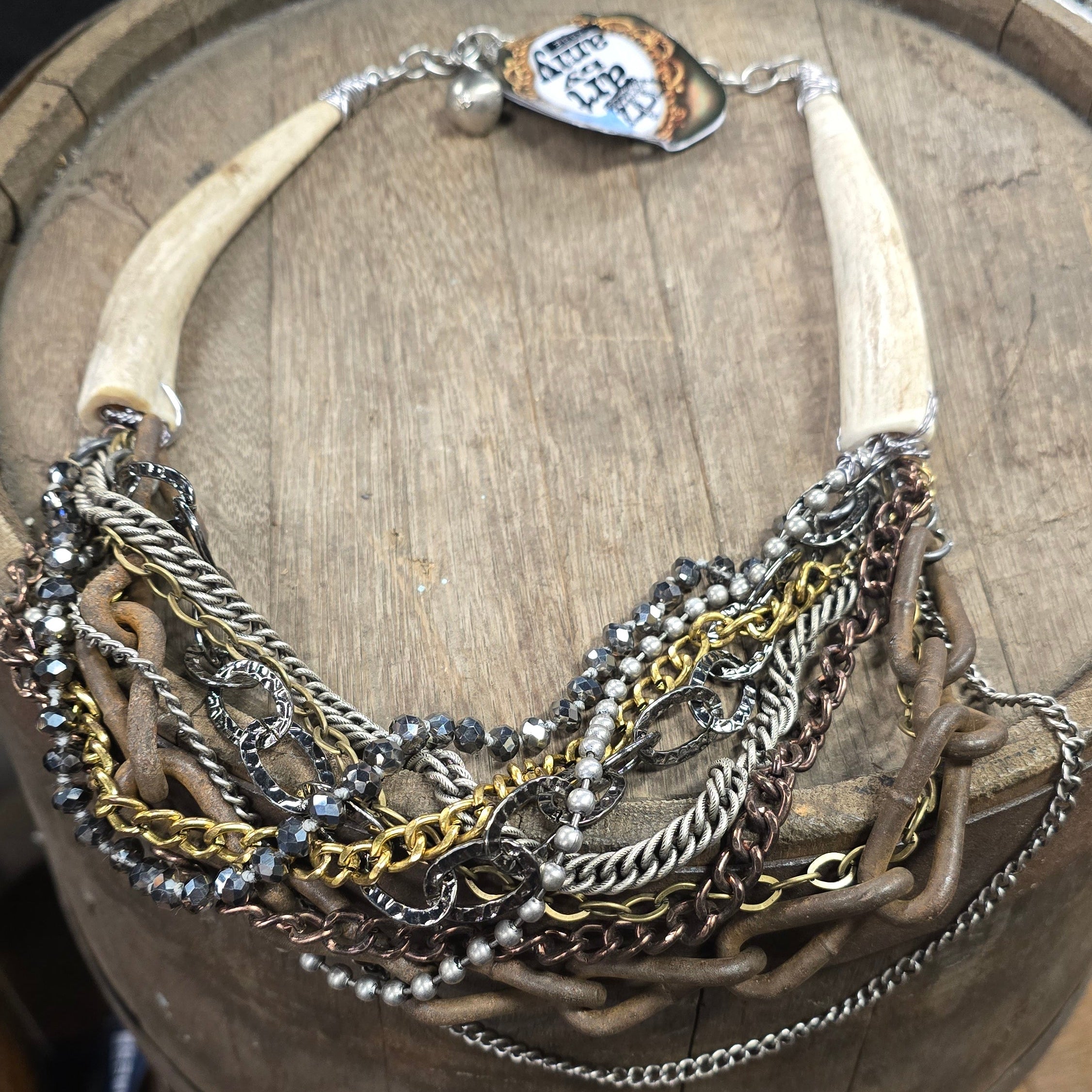 Art By Amy Bone Chain Necklace