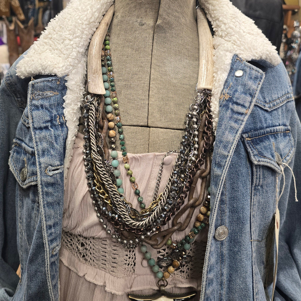 Art By Amy Bone Chain Necklace