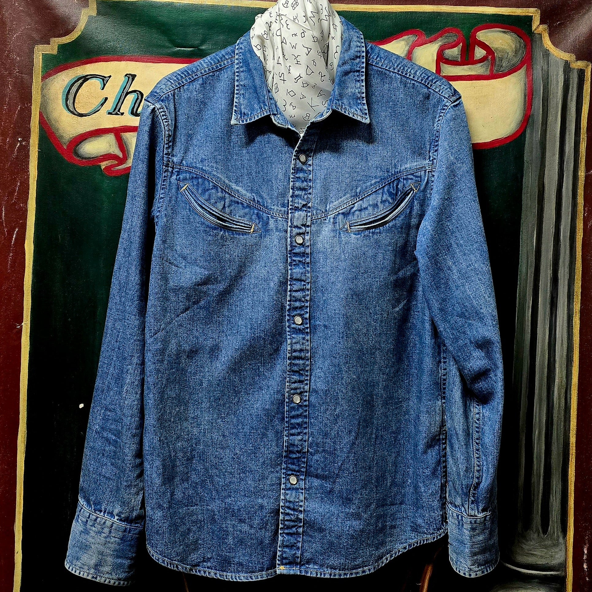 Levis Smiley Pocket 1950s Repro.