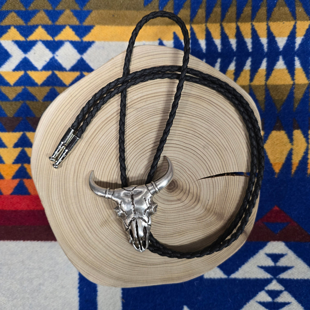 "The Big Tex" Long Horn Skull Bolo