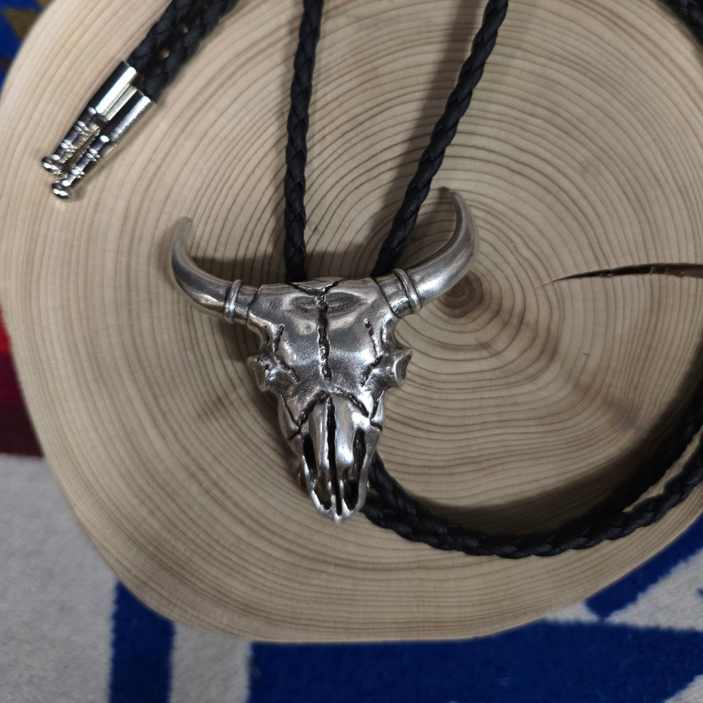 "The Big Tex" Long Horn Skull Bolo