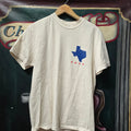 God Bless Texas Benefit Creme color T- shirt