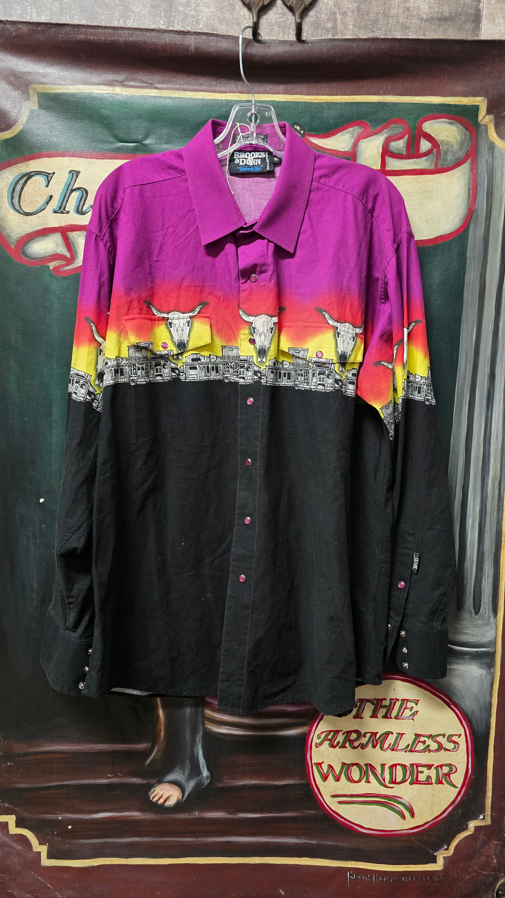 Vintage Brooks & Dunn Collection by Panhandle Slim Western Shirt
