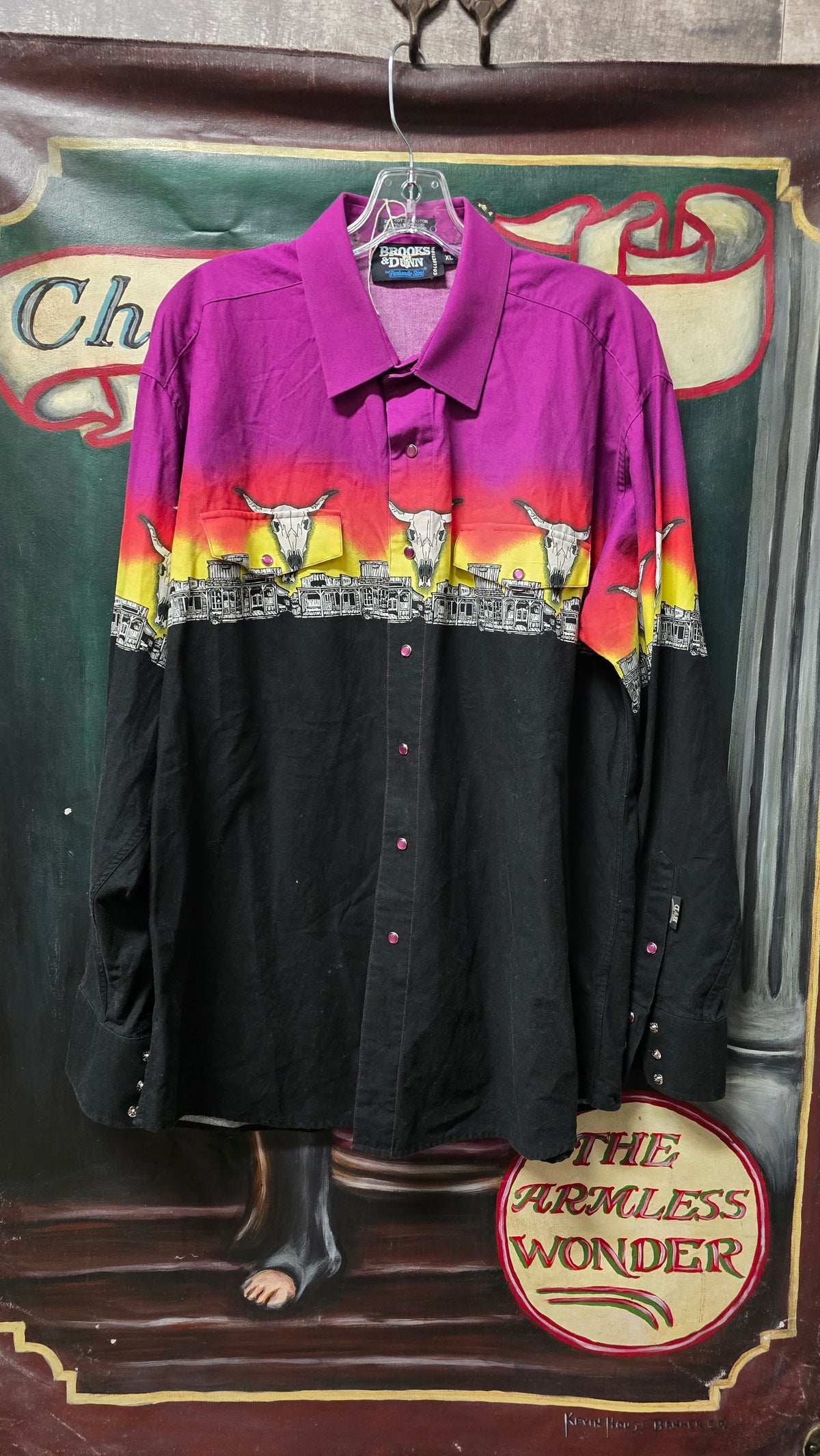 Vintage Brooks & Dunn Collection by Panhandle Slim Western Shirt