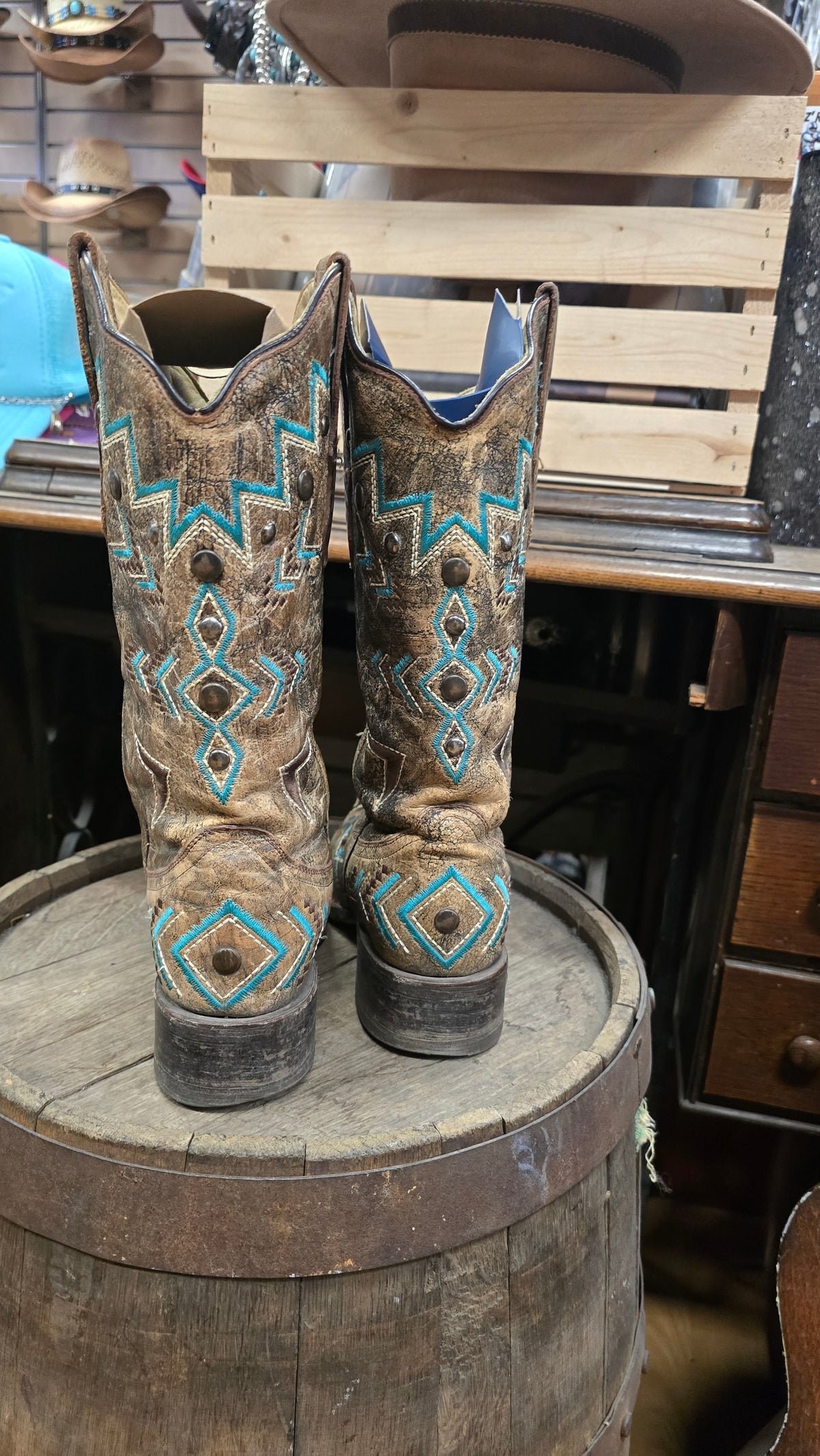 Corral Ladies Embroidered Western Boots