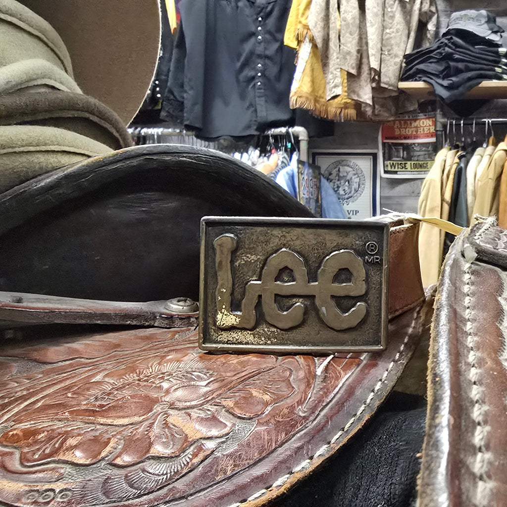 Vintage 1990s Denim Heritage Belt Buckles