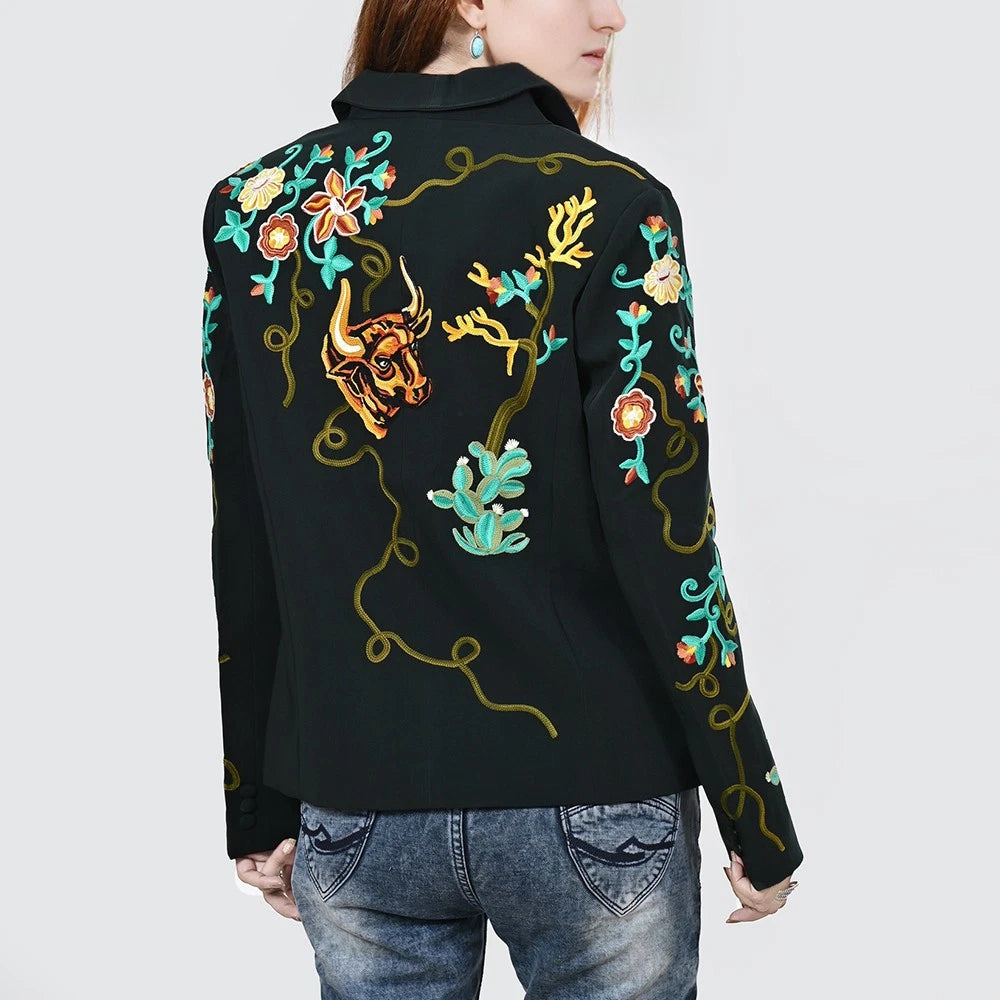 American Darlings Fully Embridered "El Toro" Blazer