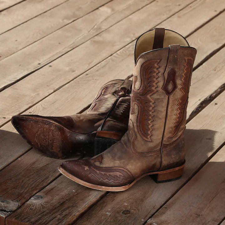 Corral C3592 Men's Eagle inlay  Cowboy Boot
